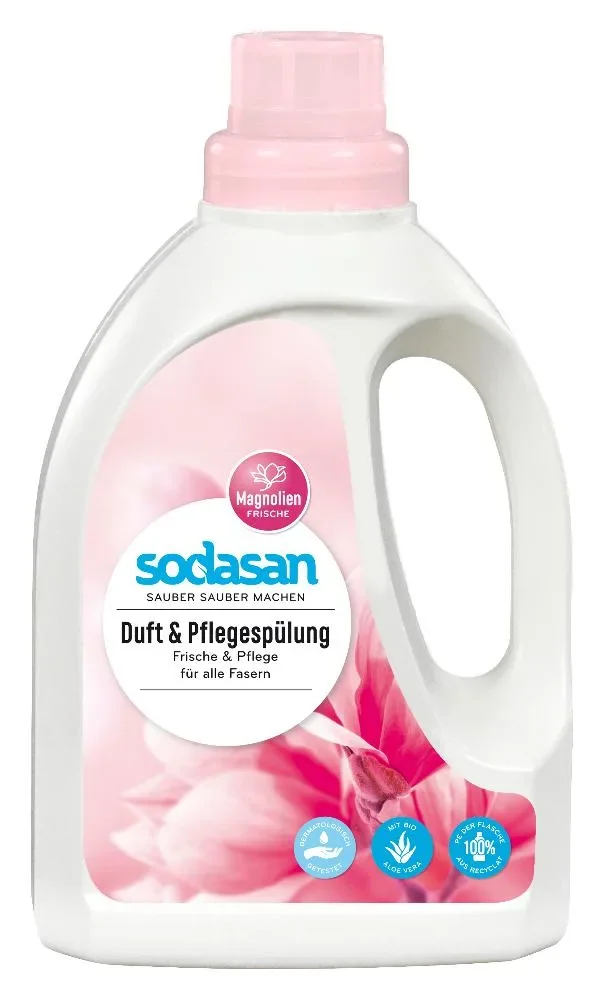 Wasverzachter, natuurlijke wasverzachter, 6 x 750 ml magnolia frisse