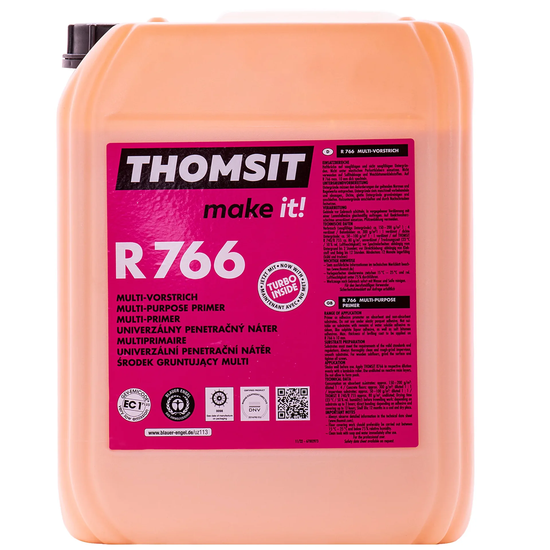 Voorstrijk 10kg, Multi-Vorstrich, Hechtprimer, Grondverf
