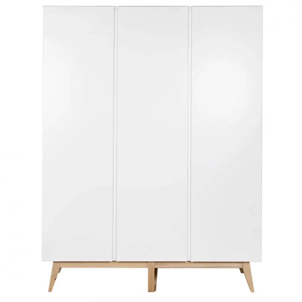Quax 3-deurs kledingkast Trendy wit
