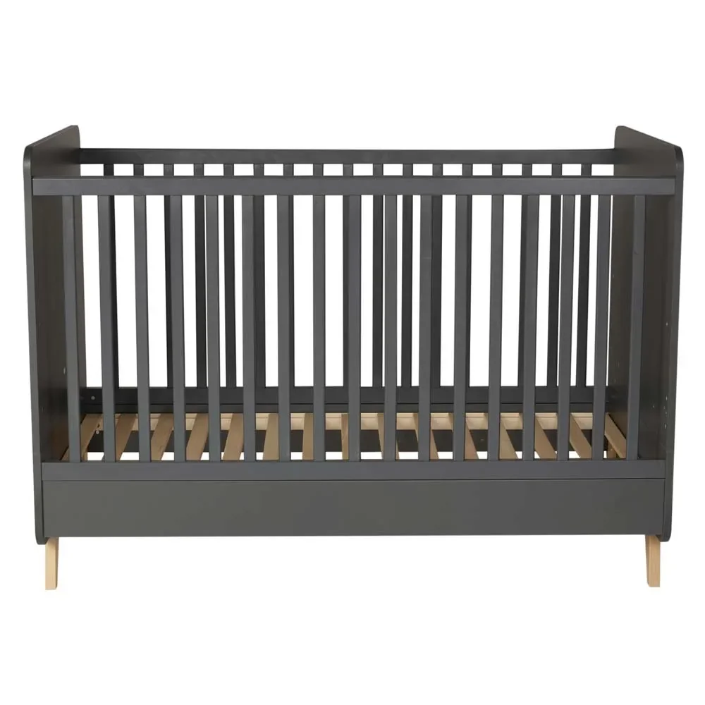 Quax Loft babybedje antraciet 60 x 120