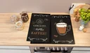 Set van 2 fornuis dekselplaten "Coffeetime"