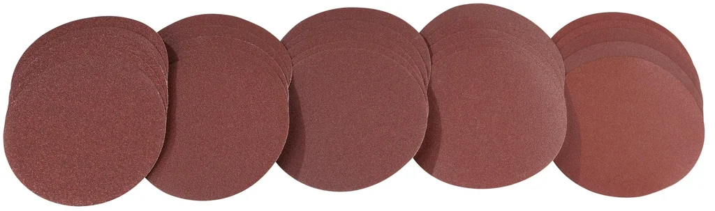 Schuurpapierset - 150 mm - 25 stuks