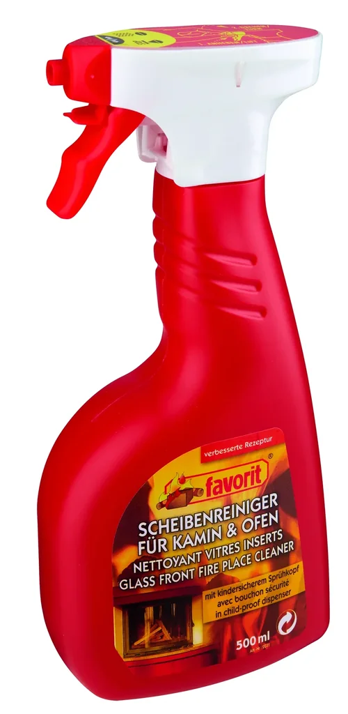 Reiniger voor schoorsteen- en kachelglas 0,5 l