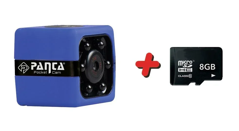 Panta Pocket Cam HD Mini Camera - FREE 8 GB Micro SD Memory Card
