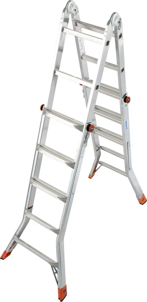 “TELEMATIC” RUNG-ARTICULATED TELESCOPIC LADDER 4x5 RUNGS