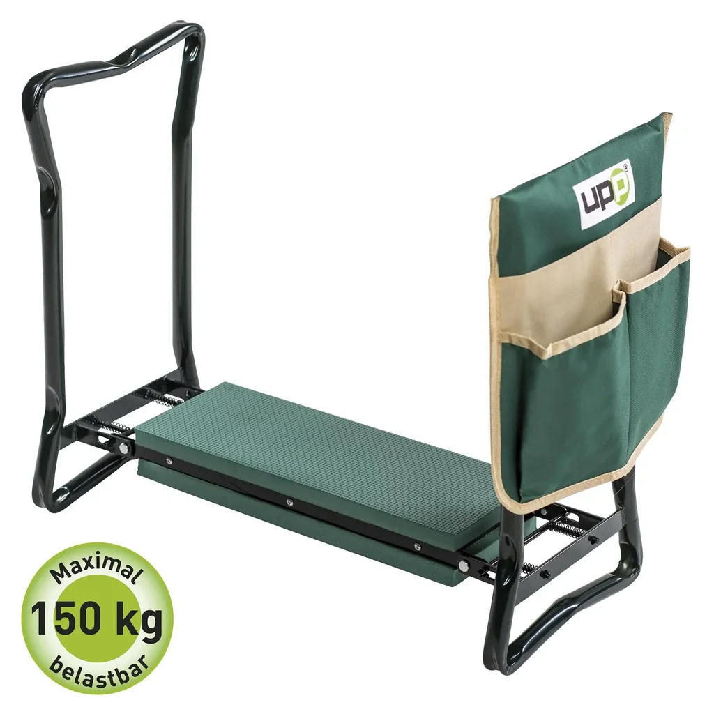 2 in 1 seat and knee bench - load capacity up to 150 kg - including practical tool bag