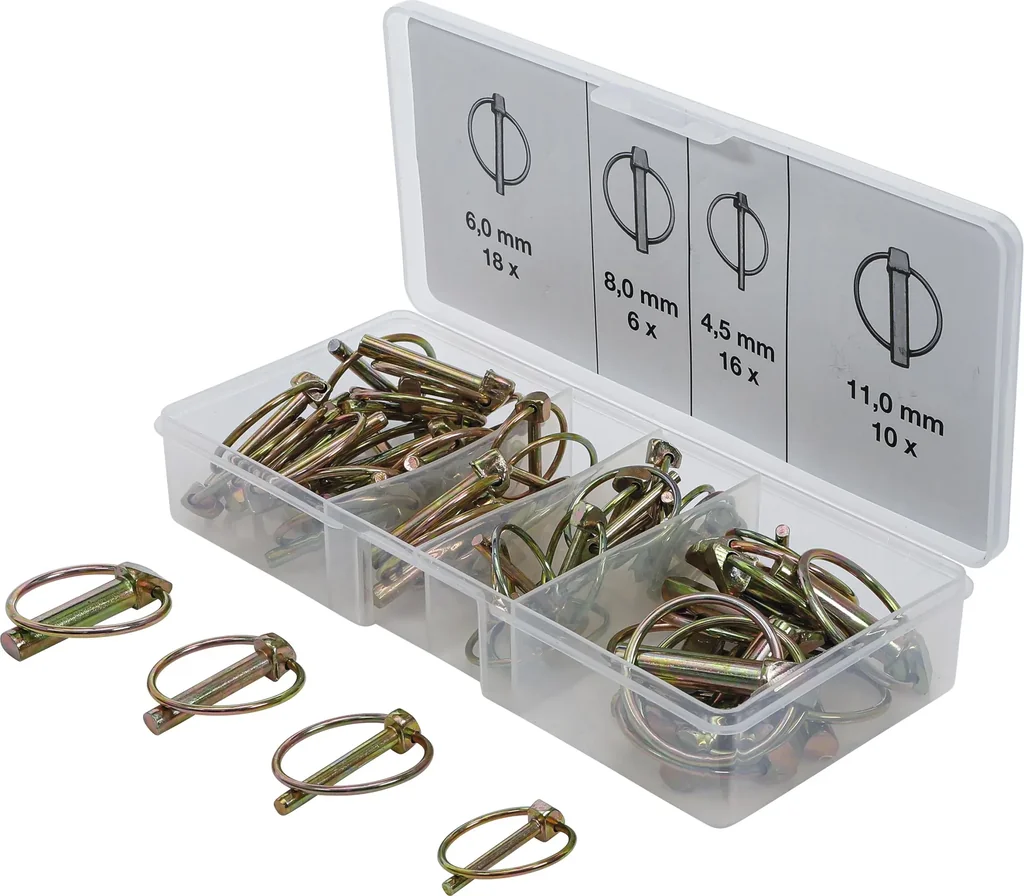 Assortiment klapsplinters, 50 stuks