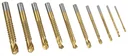 HSS titaancoating freesboorset, 10-delig