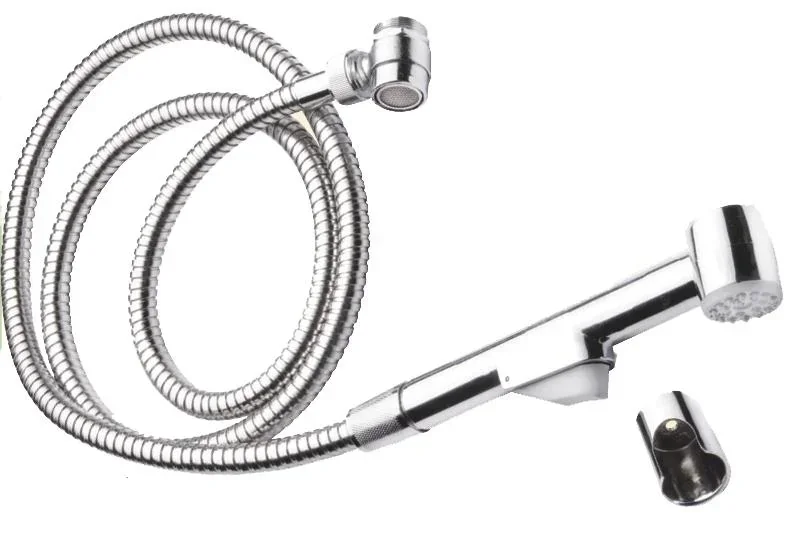 Wastafel douche met slang en adapter