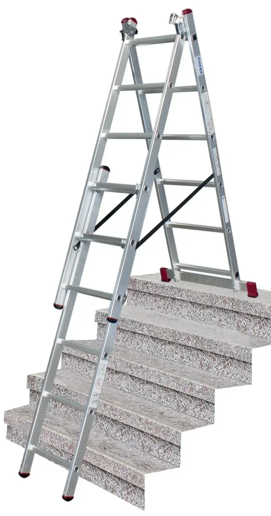 CORDA multi-purpose ladder 3x6 rungs stair version
