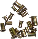 Set blindklinkmoeren 100 stuks - M3, M4, M5, M6 25 stuks per maat