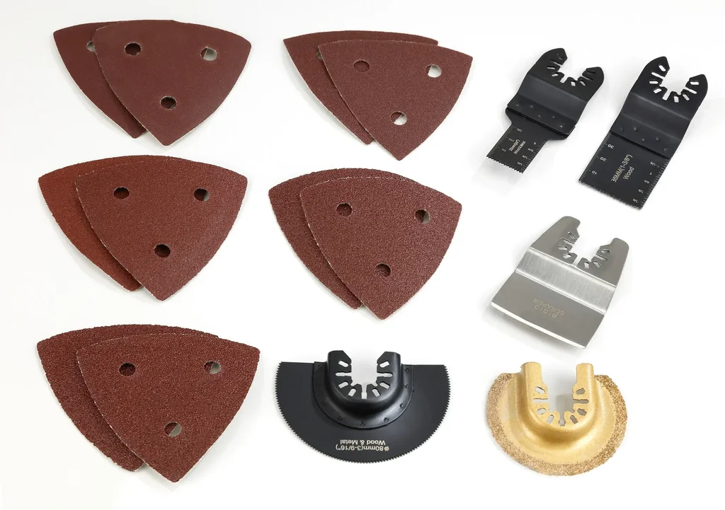 Accessoireset voor multigereedschap, 15-delig