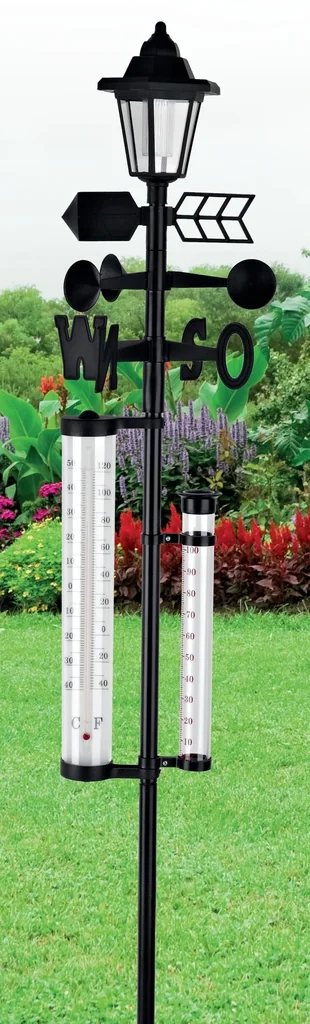 Zonnestation weerstation 5-in-1