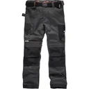 Pro Flex Plus work trousers, grey 36R