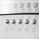 Wall hood 756 m³/h LED 90 cm stainless steel