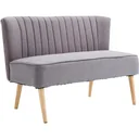 Fabric sofa as a 2-seater