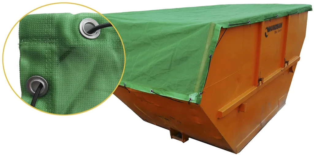 Container ribbon fabric with rubber cord, 220 g/m², 3.5 x 2.5 m