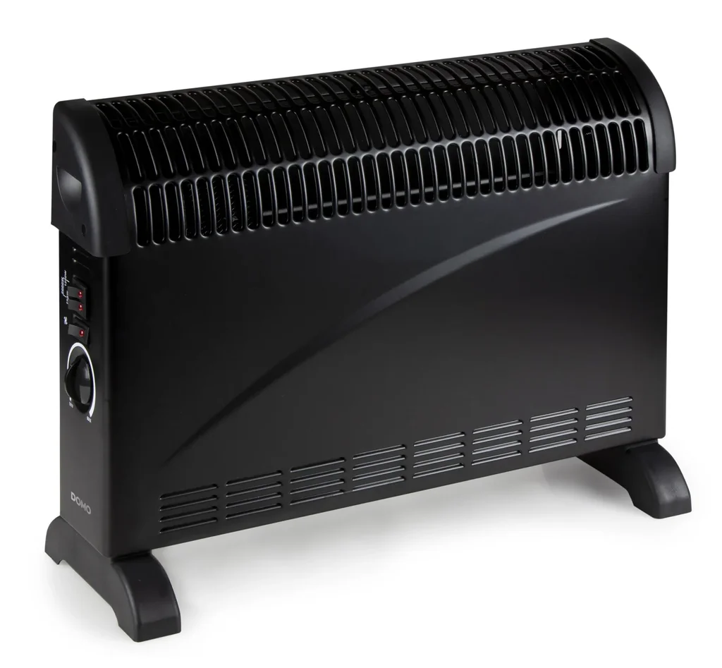 Convection heater Turbo black