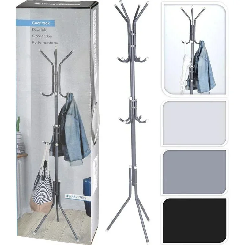 Storage Solutions Clothes Rack Standing - 45x45x175 cm - Metal