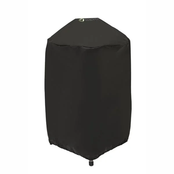 Universal cover for large kettle grill, black