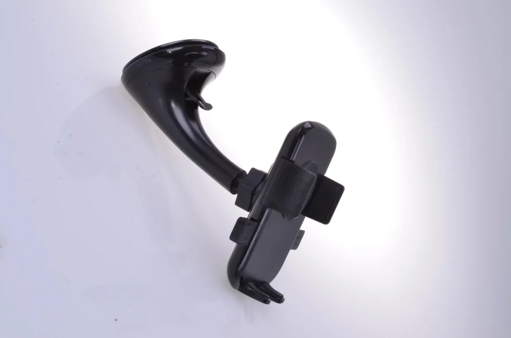 Smartphone and mobile phone holder with suction cup