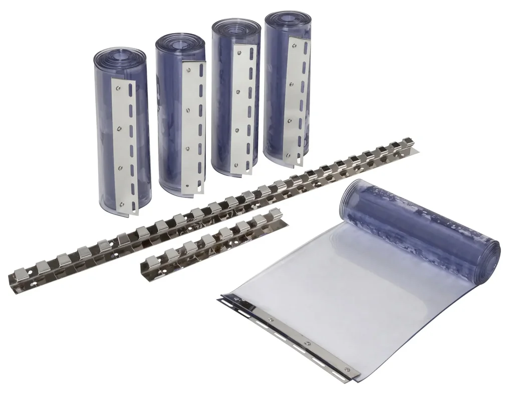 PVC strip curtain 130 x 225 cm (W x L)