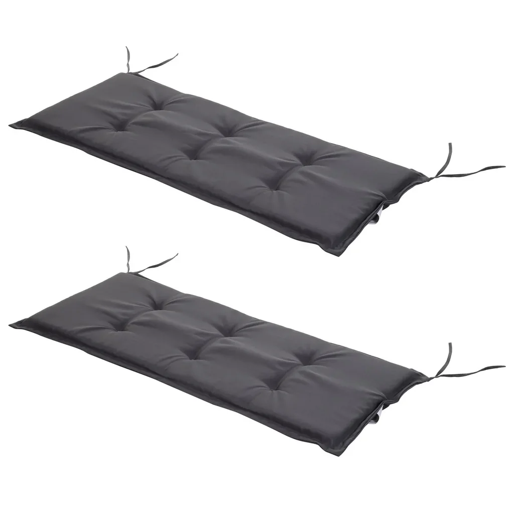 Sofa cushion set 2-piece, polyester grey