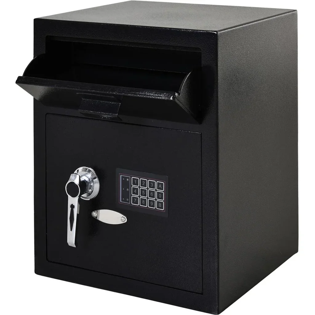 Furniture safe with electronic lock