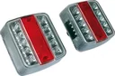 Trailer LED taillights, set of 2