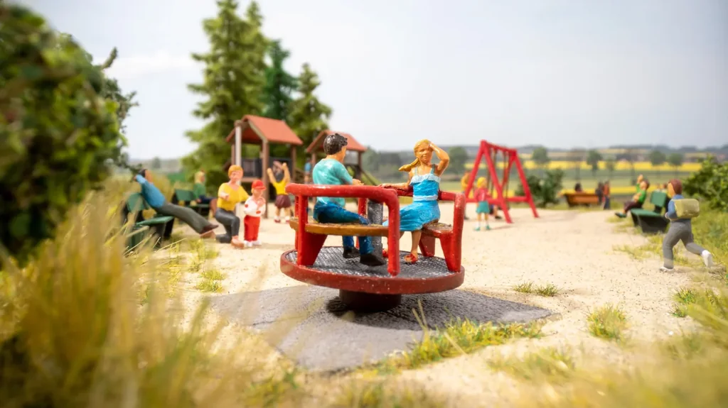 H0 Micromotion children's carousel