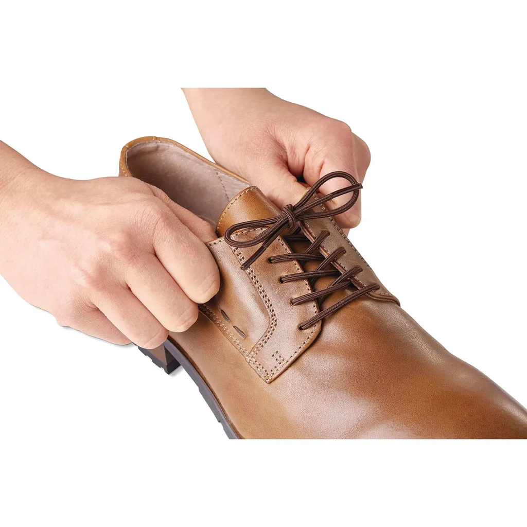 Elastic shoelaces 60.0 cm brown