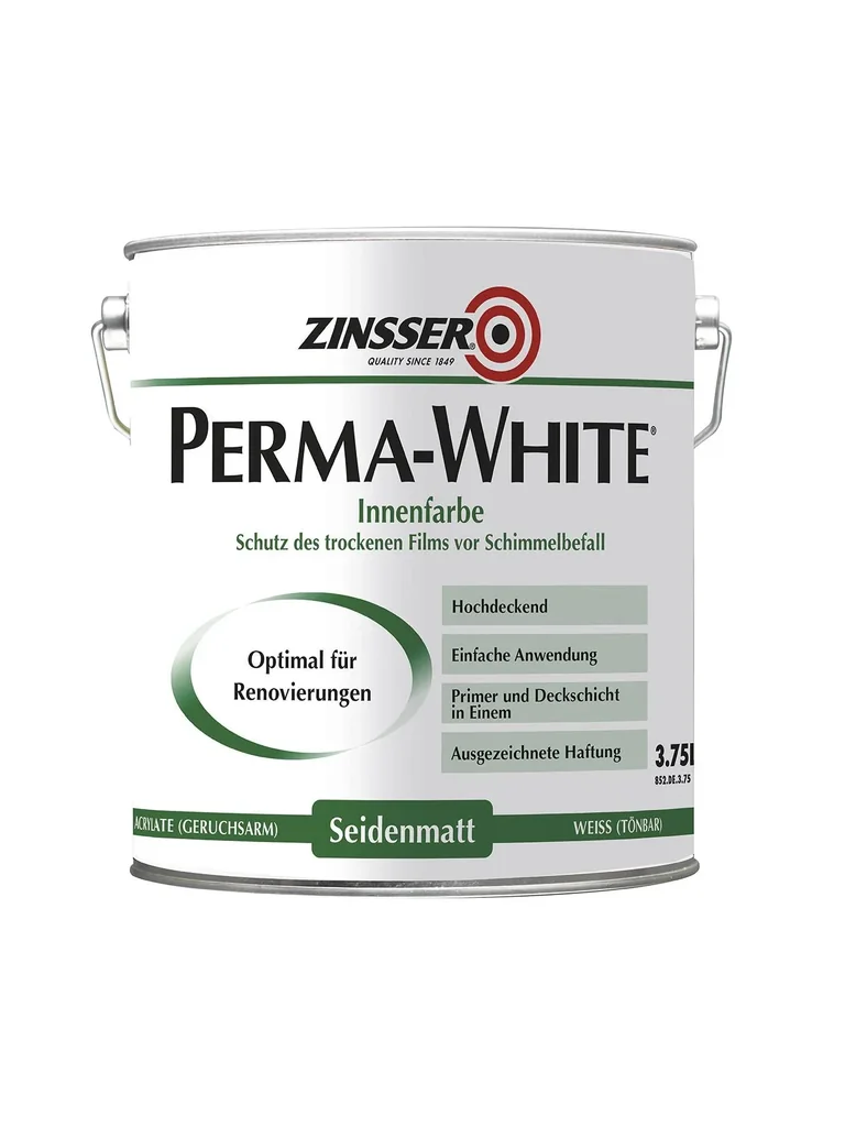 Mould Perma-White 1 L high-quality interior paint for prevention