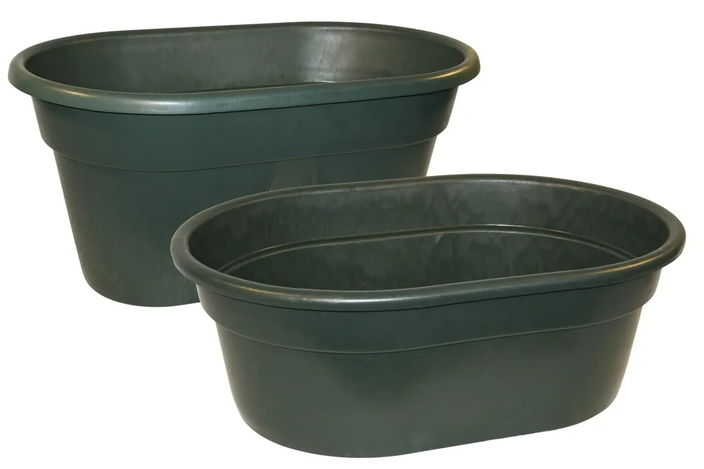 Pasture drinking trough approx. 150 l, without drain plug, L 102 x W 73 x H 36 cm, weight 13.5 kg