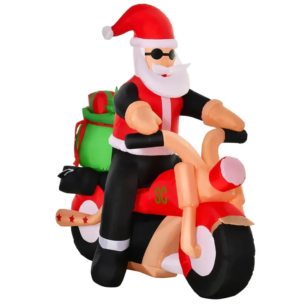 Inflatable Santa Claus 153 cm x 55 cm x 150 cm | Aosom.de
