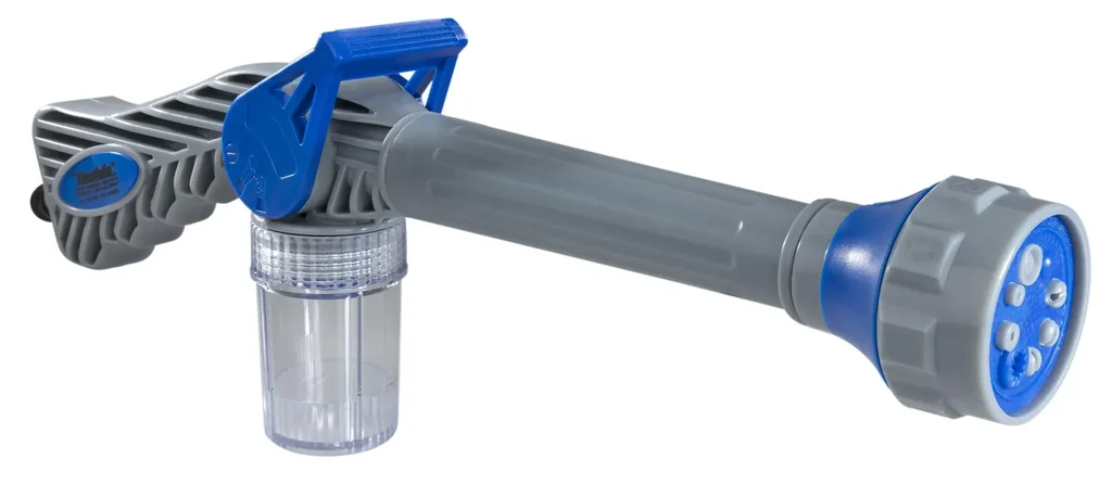 Multifunction foam cleaning gun - 8-way spray setting