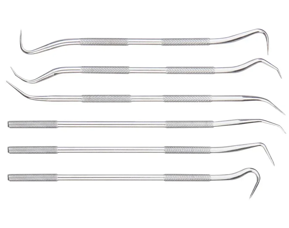 Hook set 140 mm, 6 pieces
