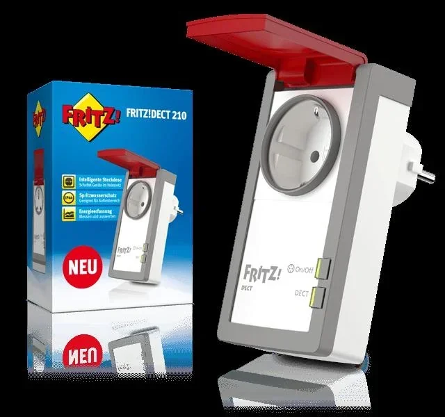 FRITZ!DECT 210, switchable outdoor socket