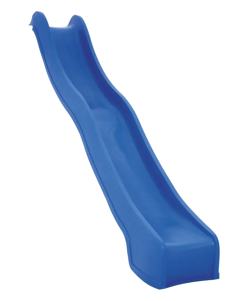 Plastic slide 2.5 m blue
