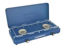 Base Camp Lid 2-burner, with lid, manual ignition, incl. 80cm hose