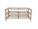 Flower shelf with 3 shelves