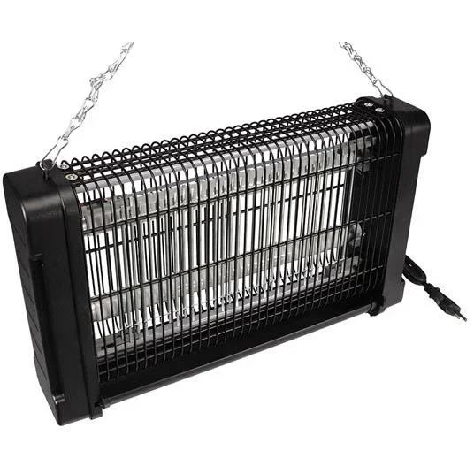 Electric insect killer - fly lamp - 2 x 10W - 360° - 80m²