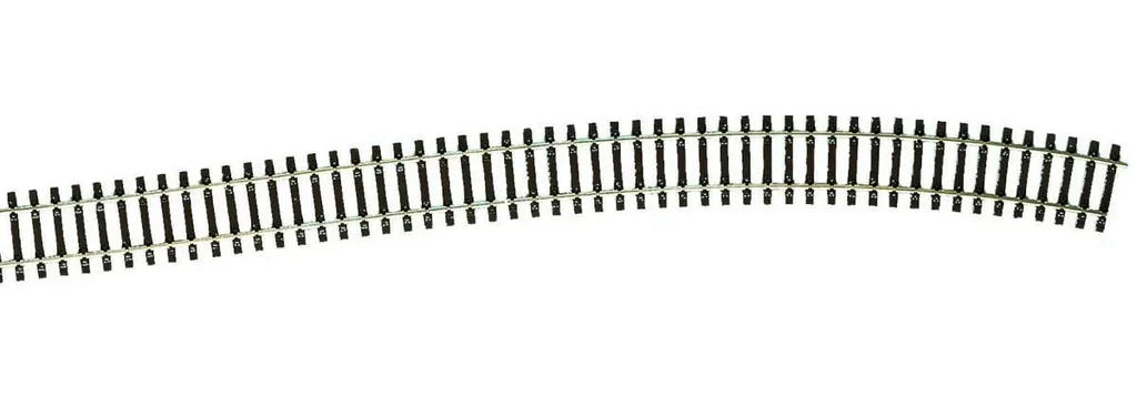 12 flexible tracks F4 with wooden sleepers, length 920 mm