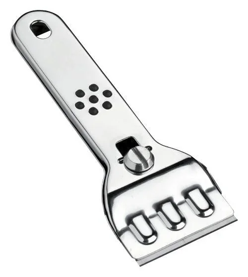 Professional cleaning scraper for hobs