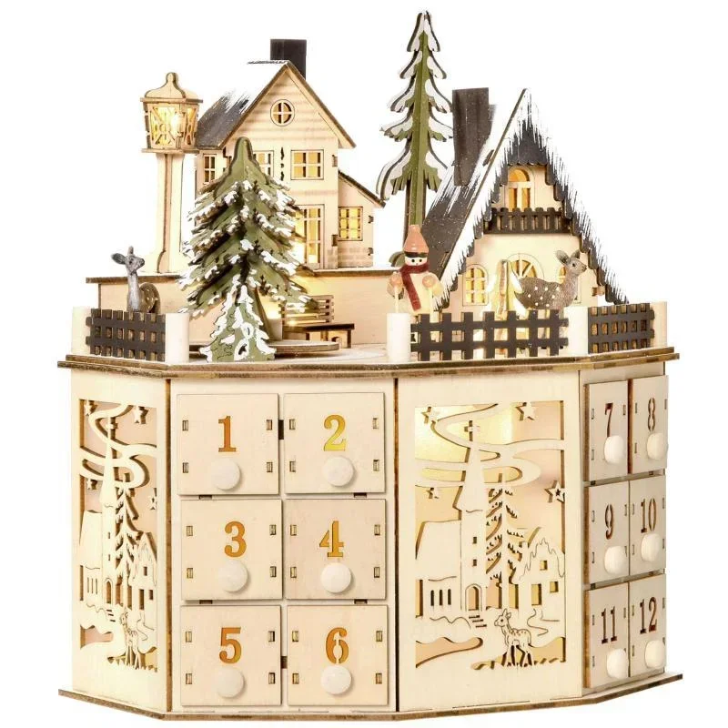 Advent calendar, Christmas calendar, Advent calendar box | Aosom.de