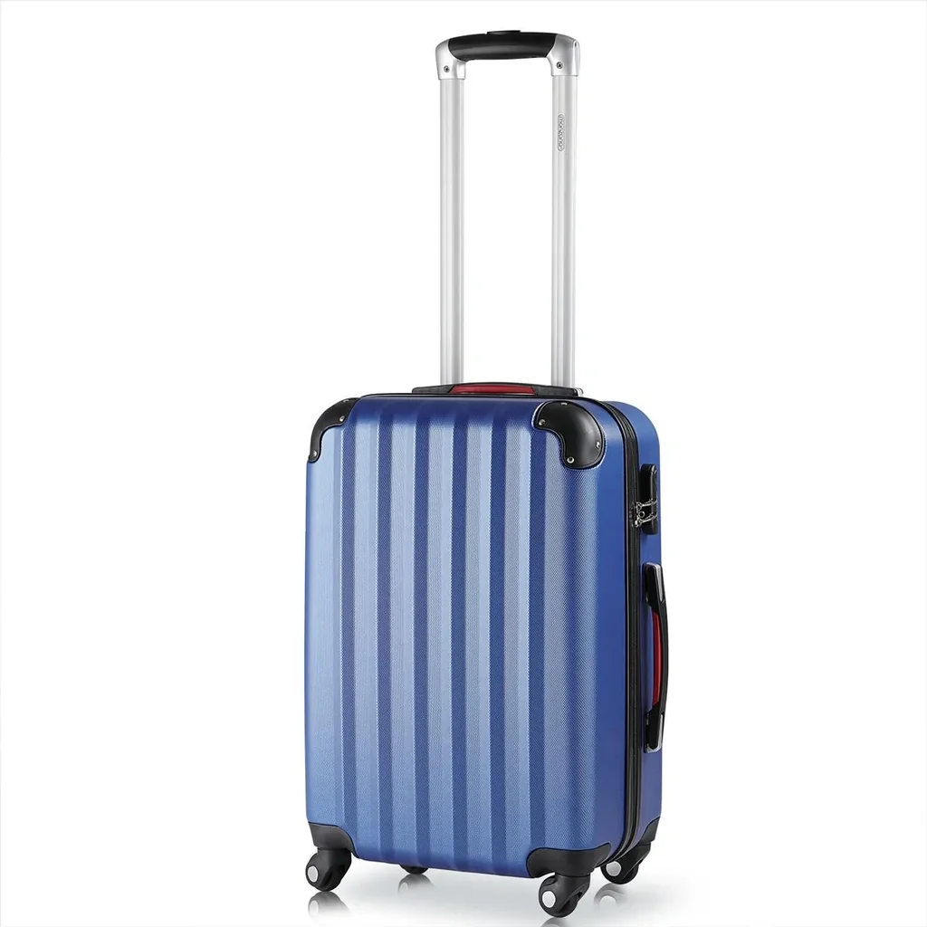 Baseline L hard-shell suitcase navy blue