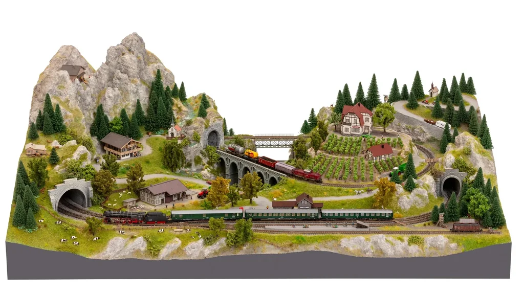 N Easy-Track track kit "Mittelberg"