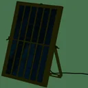Solar battery set for automatic chicken door