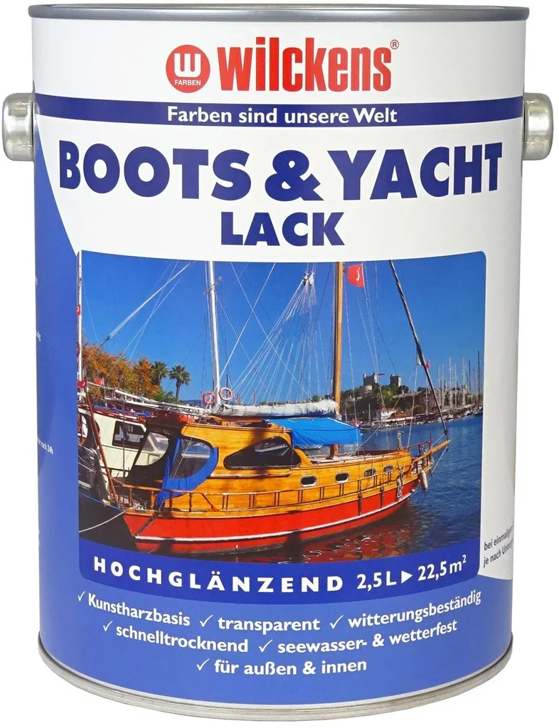 Boat & Yacht Varnish colorless, 2500 ml