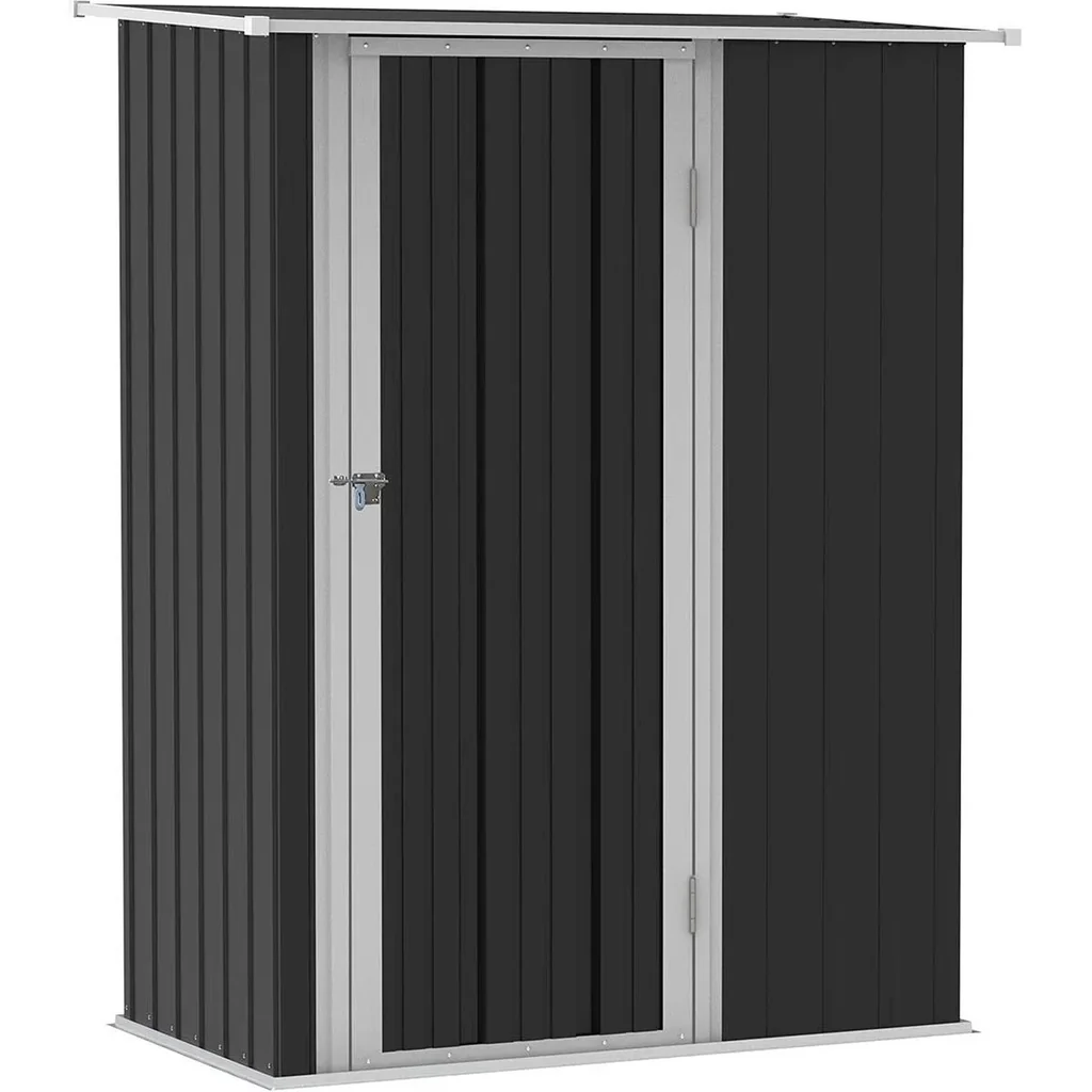 Garden shed - steel - 142 x 84 x 189 cm