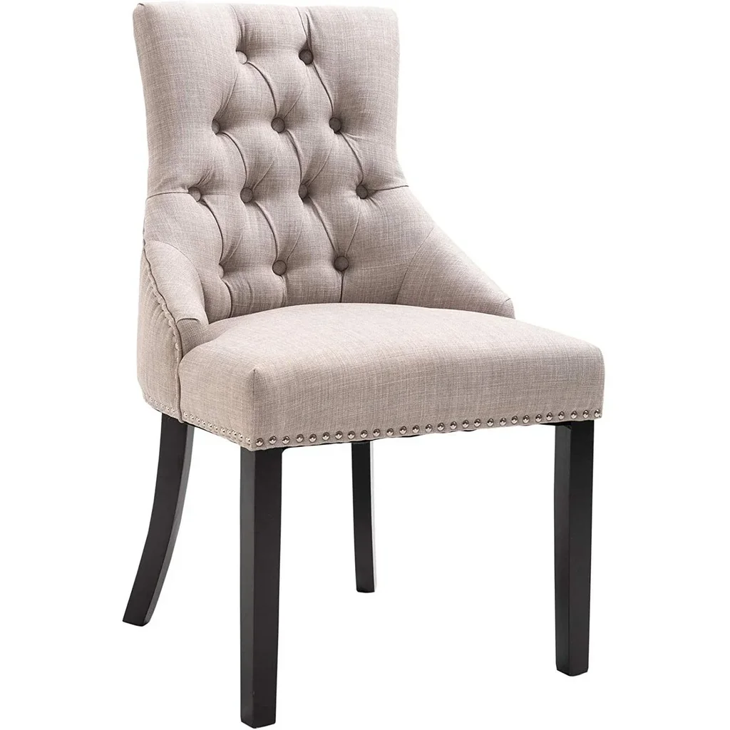 Dining chair with back ring